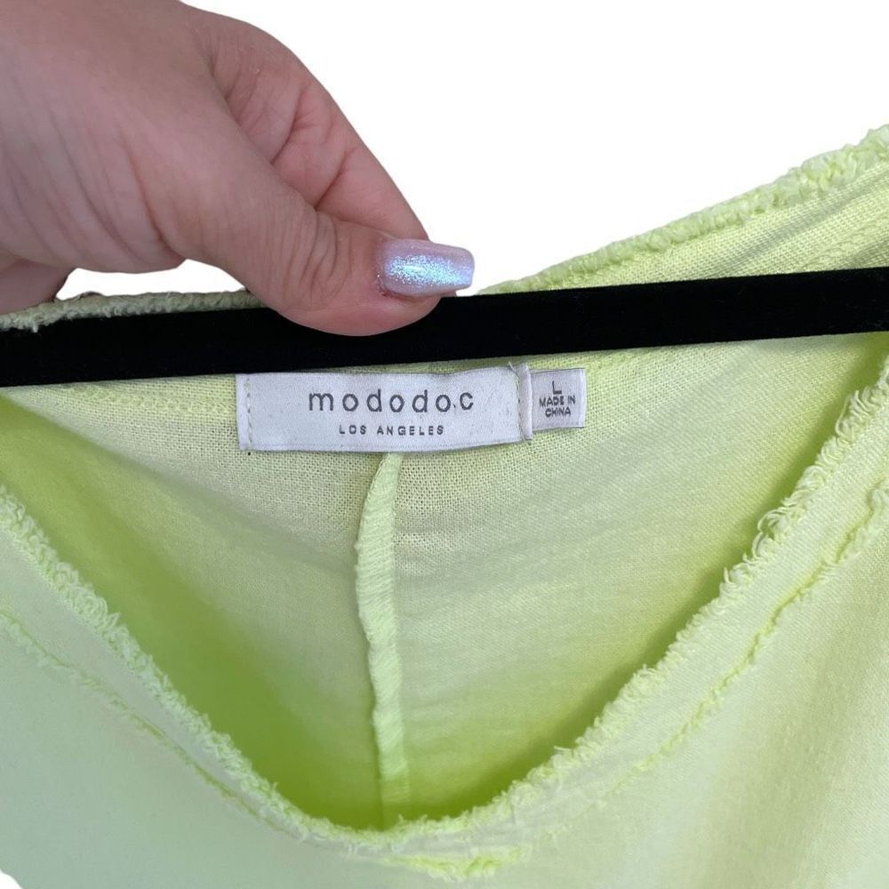 Mododoc Linen Blend Top - Picture 5 of 6